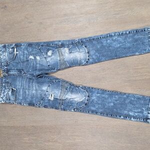 Grindhouse Men’s Size 34 Distressed Denim Stretch